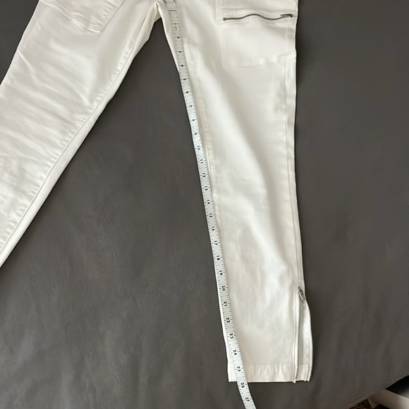 Joie Jeans Stretch Ankle Zip Skinny Denim Zipper Pockets Womens size 28 - Picture 10 of 10